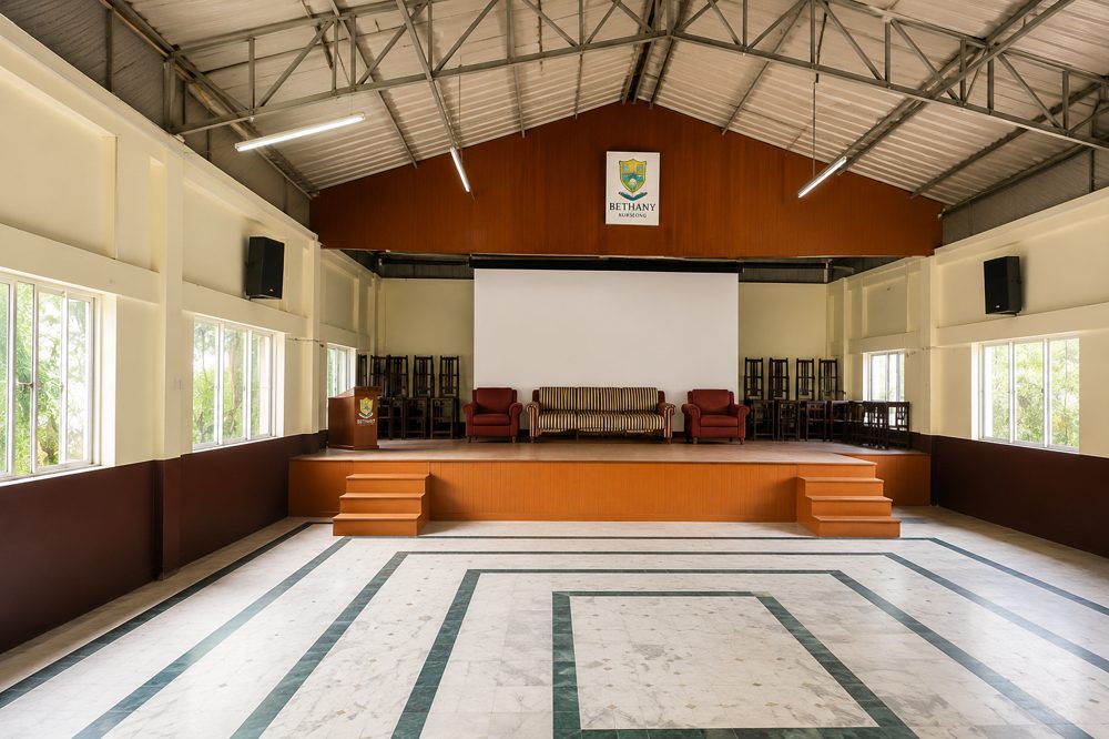 The assembly hall, Bethany School Kurseong