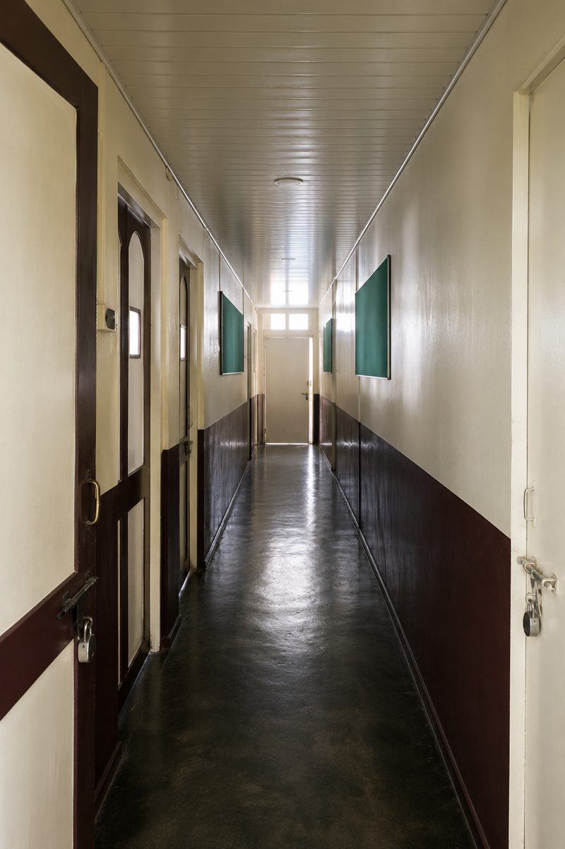 The corridor, present day